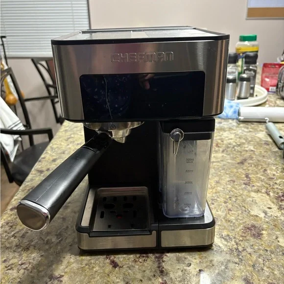 Professional Black and Silver Coffee Machine - Picture 8 of 8